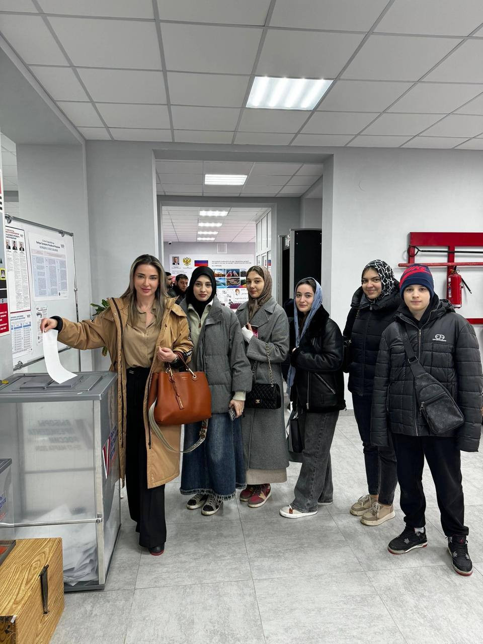 Рабият Закавова приняла активное участие в выборах Президента РФ